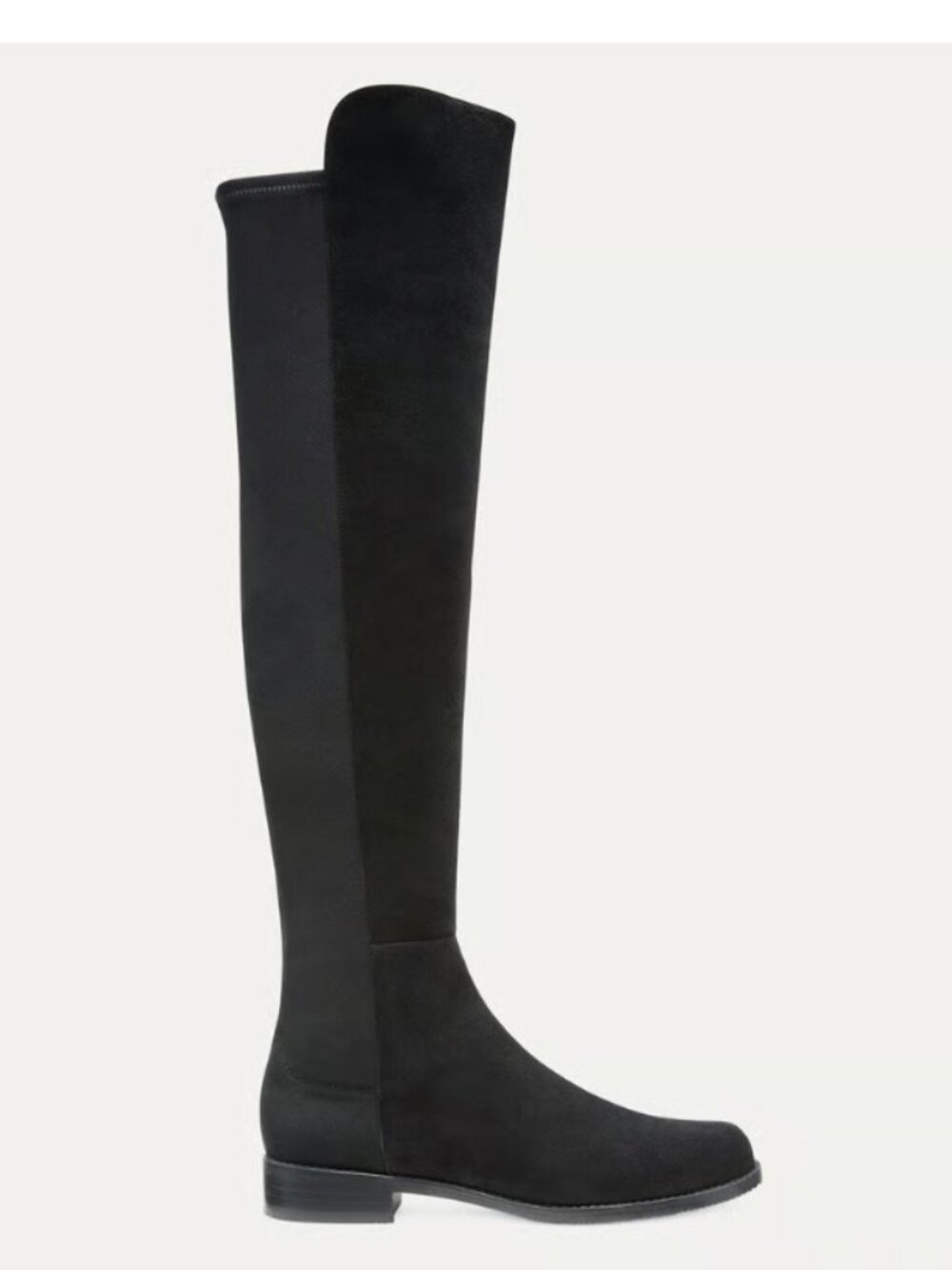 Stuart Weitzman 5050 boots navy blue suede over the knee size 10 - worn once